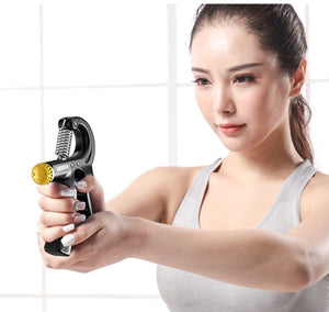 Counting grip strength device wrist ball to practice hand strength null